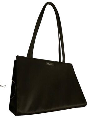 Kate Spade black nylon tote